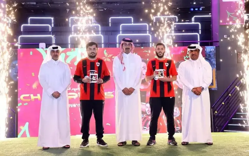 الريان يتوج بلقب النسخة الثانية من بطولة دوري نجوم قطر الإلكتروني